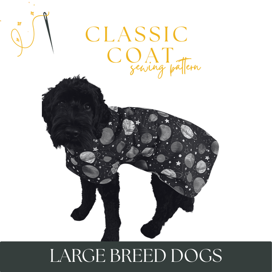 Large Dogs Classic Coat and Rain Coat in sizes 10-12