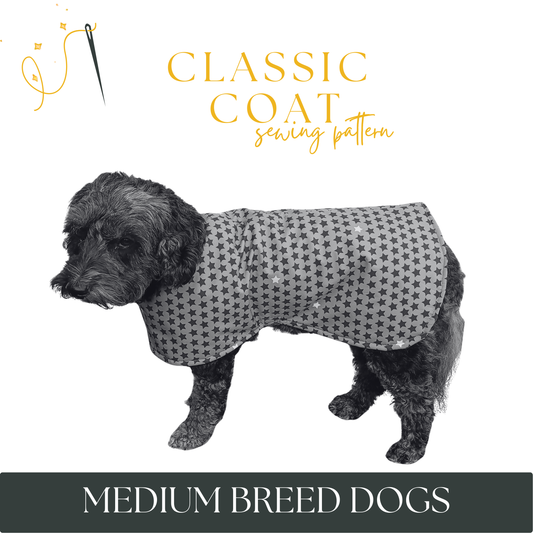Medium Dogs Classic Coat and Rain Coat in sizes 7-9