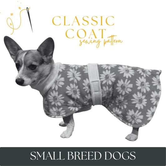 Small Dogs Classic Coat and Rain Coat in sizes 4-6