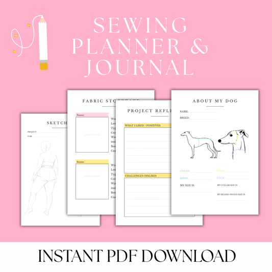 Sewing Planner / Journal