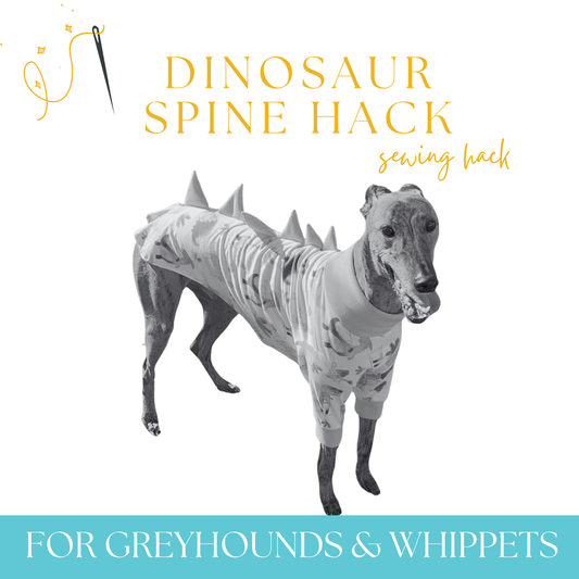 Dino Spine Hack for Greyhounds & Whippets