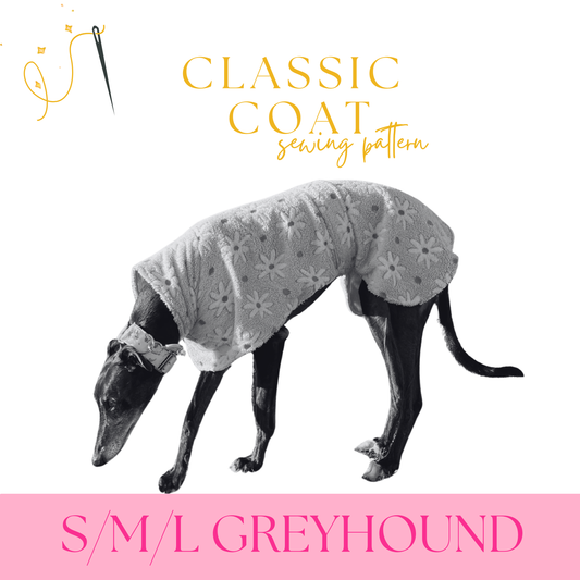 Greyhound Fleece Coat and Rain Coat in sizes S/M/L