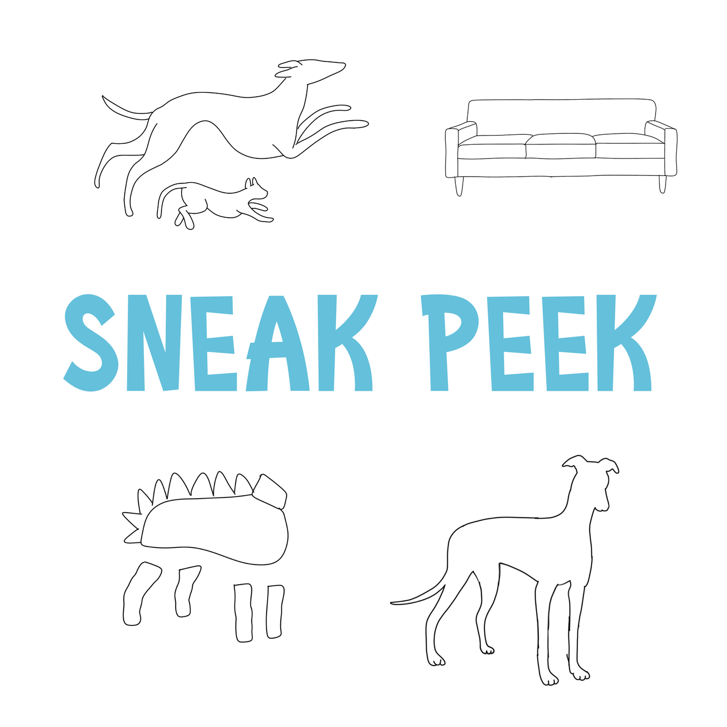 Greyhound Craft Template