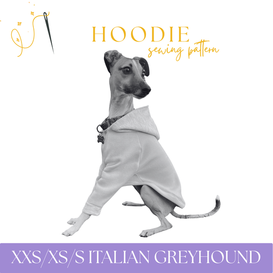 Italian Greyhound Hoodie / Jumper in XXS/XS/S