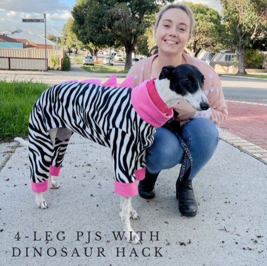 S/M/L Greyhound 4-Leg Pyjamas