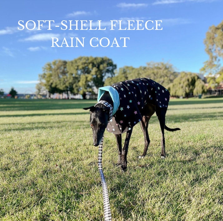 Greyhound Fleece Coat and Rain Coat in sizes L/XL/XXL