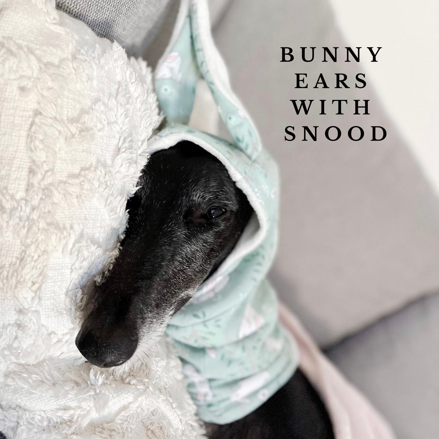 S / M Dog Beanie / Snood / Head Neck Warmer