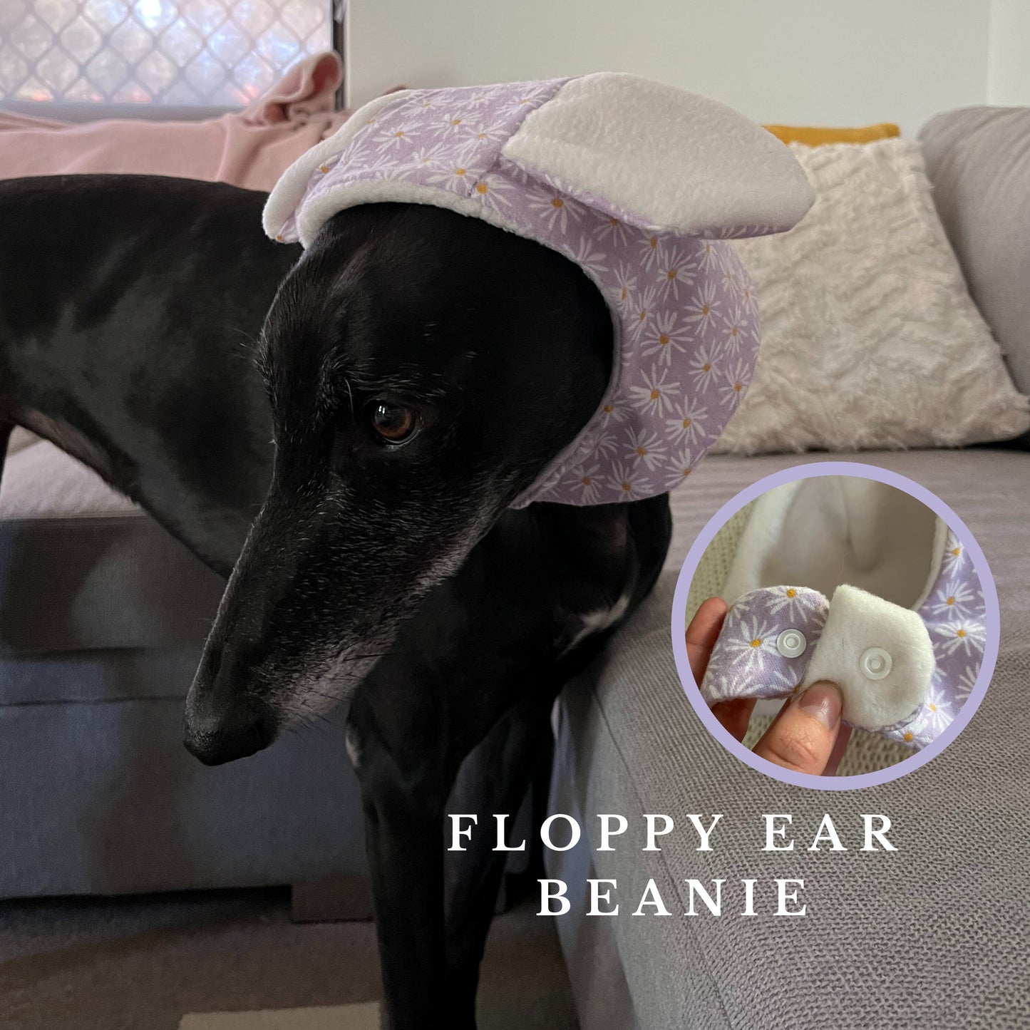 L / XL Dog Beanie / Snood / Head Neck Warmer