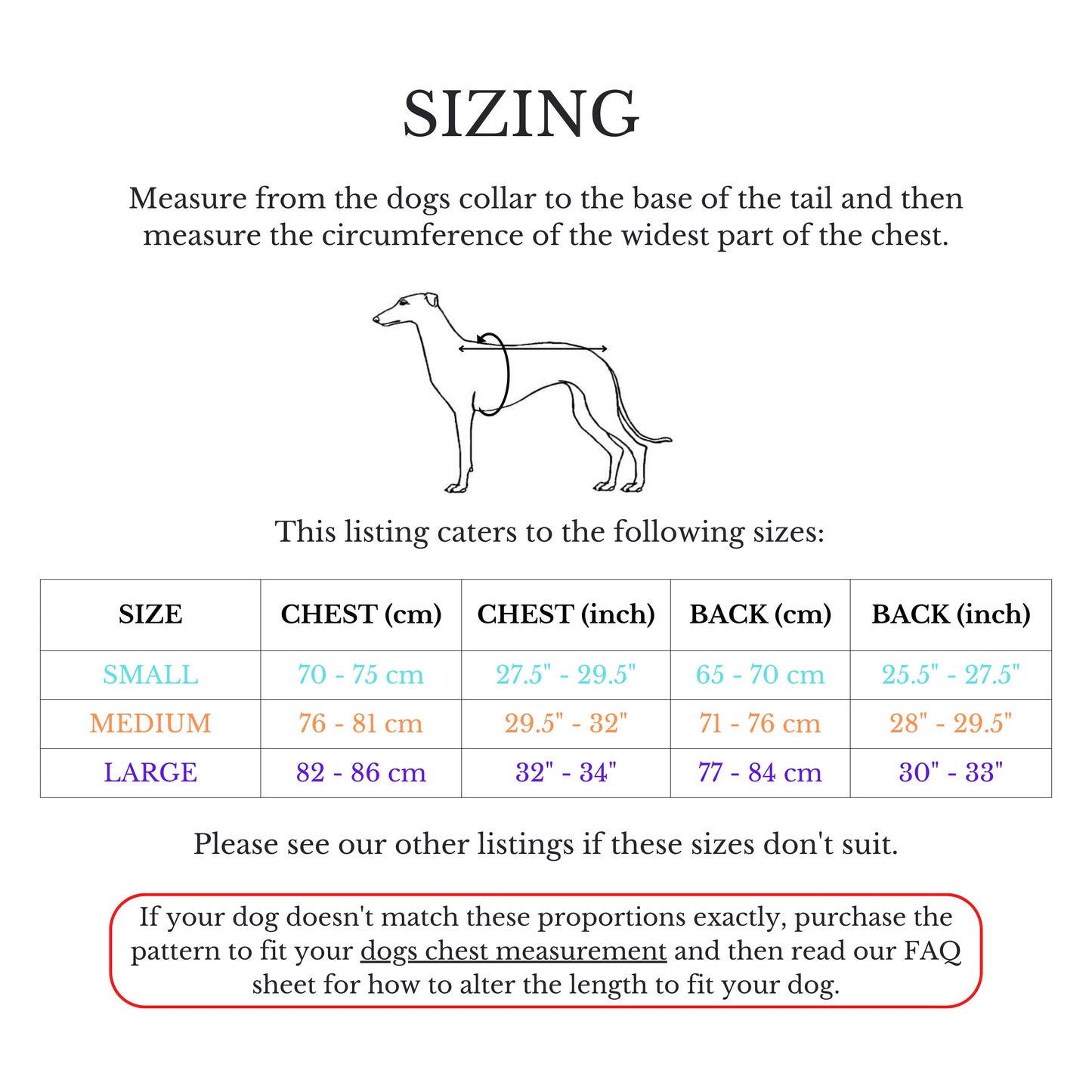 Greyhound Fleece Coat and Rain Coat in sizes S/M/L