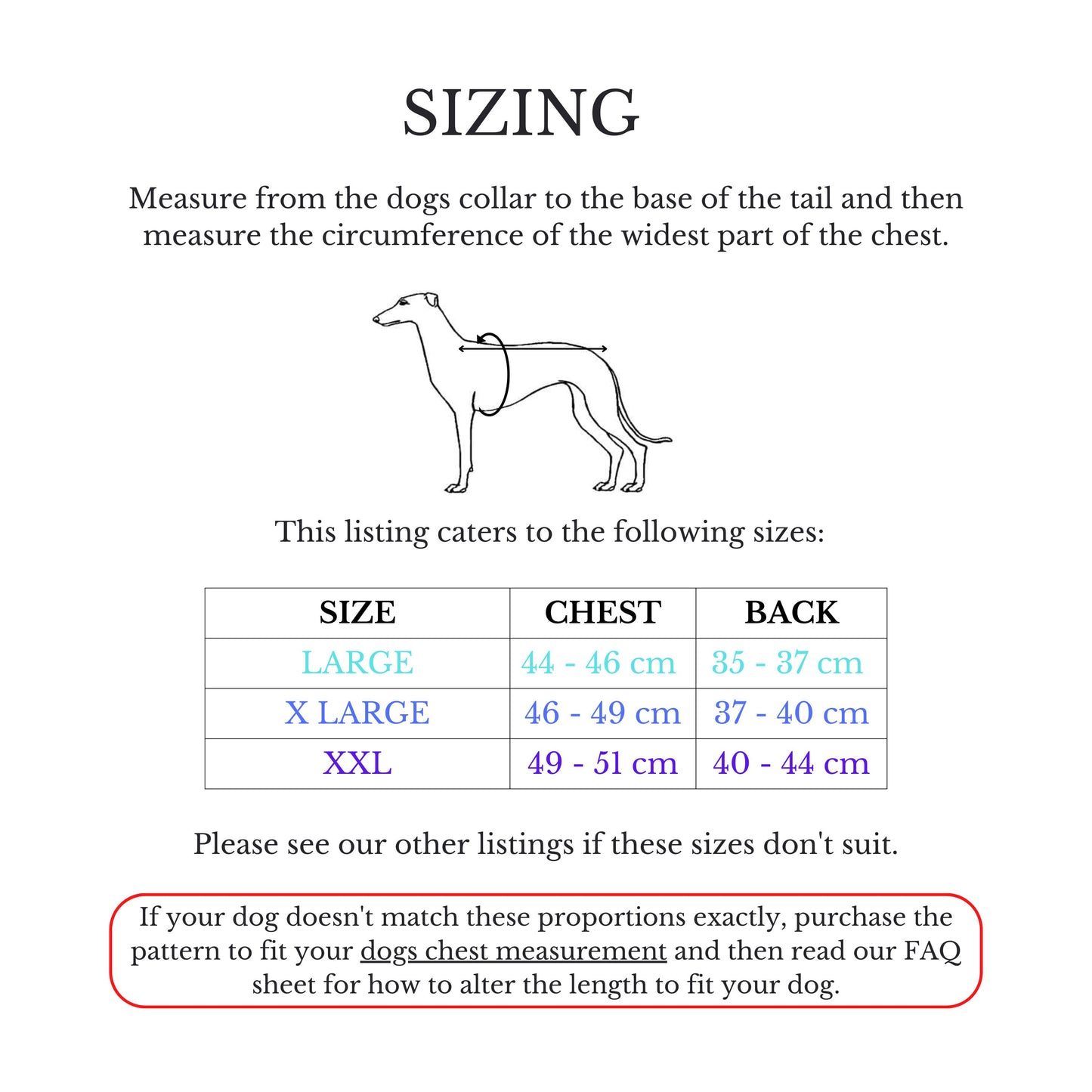 Italian Greyhound Tank Top T-shirt in L/XL/XXL