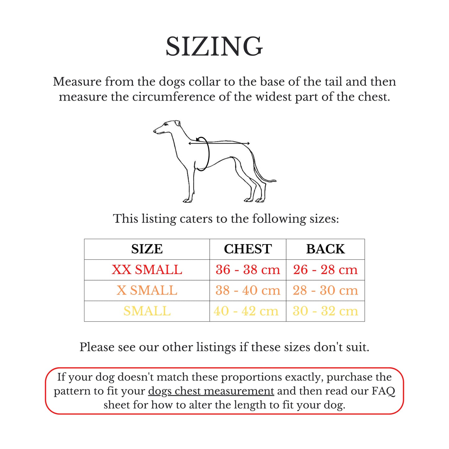 Italian Greyhound Hoodie / Jumper in XXS/XS/S