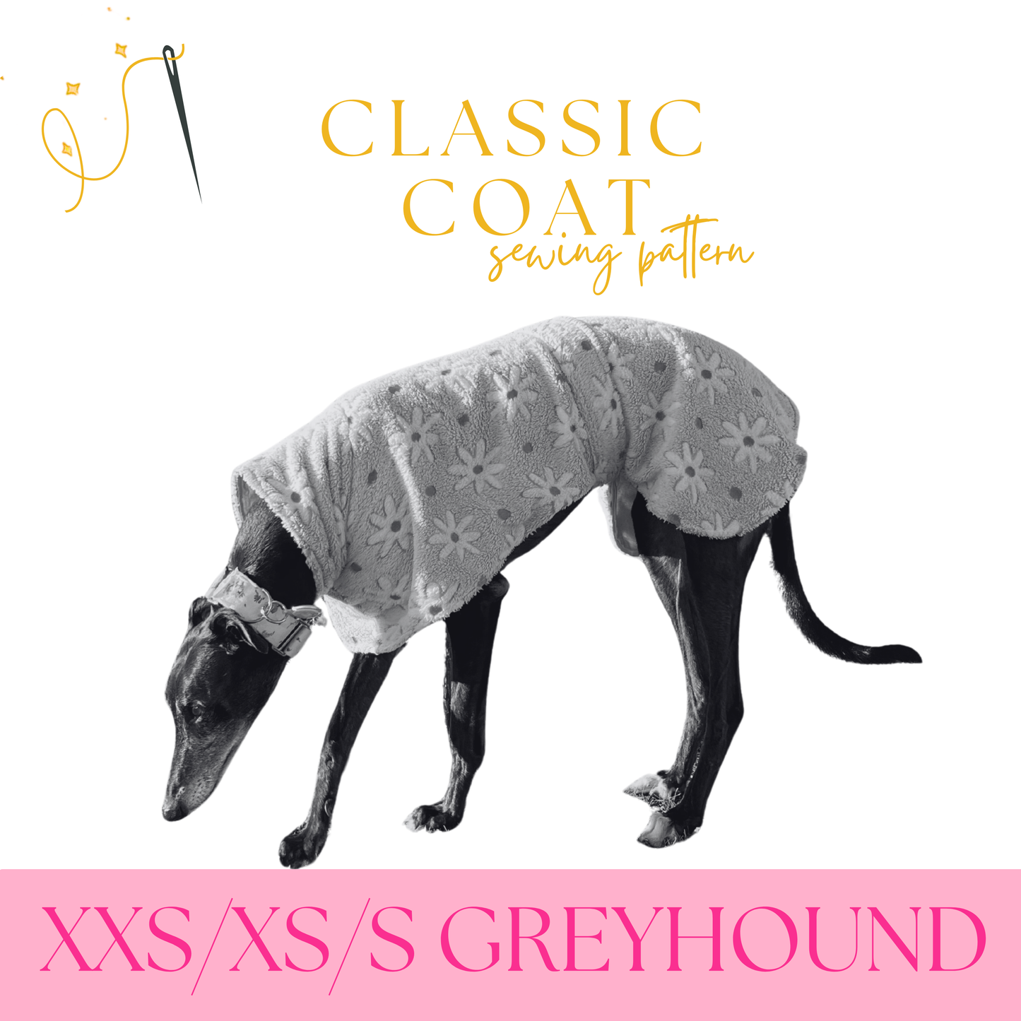 Greyhound Fleece Coat and Rain Coat in sizes XXS/XS/S