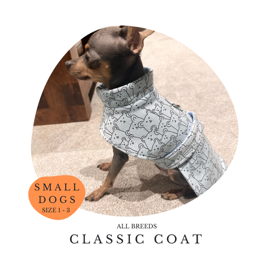 SMALL Dogs Classic Coat (1-3)