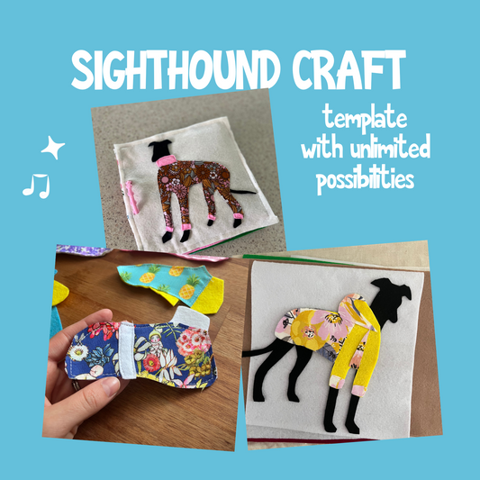 Greyhound Craft Template