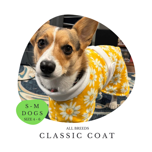 SML-MED Dogs Classic Coat (4-6)