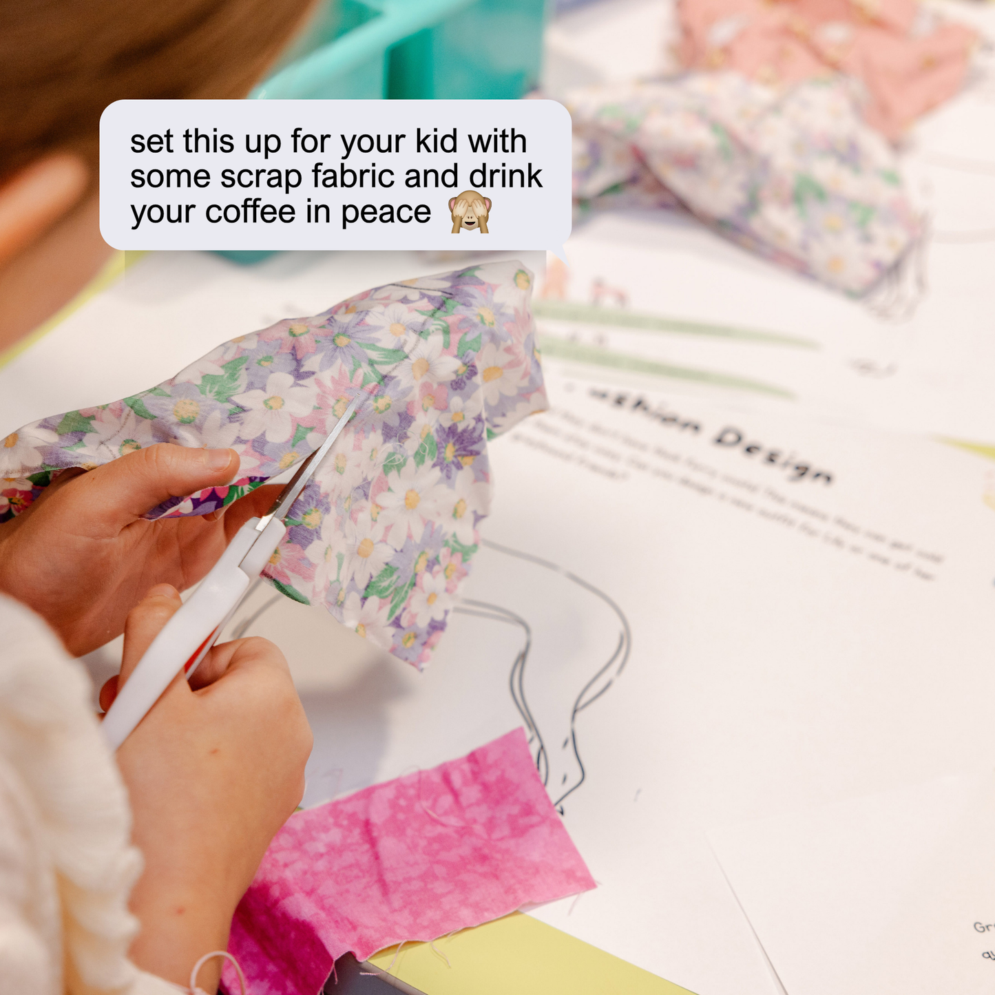 Fashion Design Kids Template