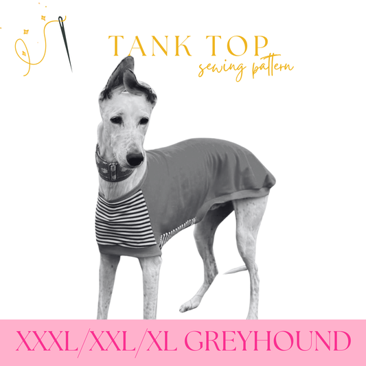 Greyhound Tank Top T-shirt in XXXL/XXL/XL
