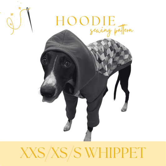 Whippet Hoodie / Jumper in XXS/XS/S