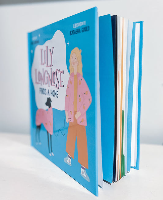 Lily Longnose Finds a Home - HARDCOVER