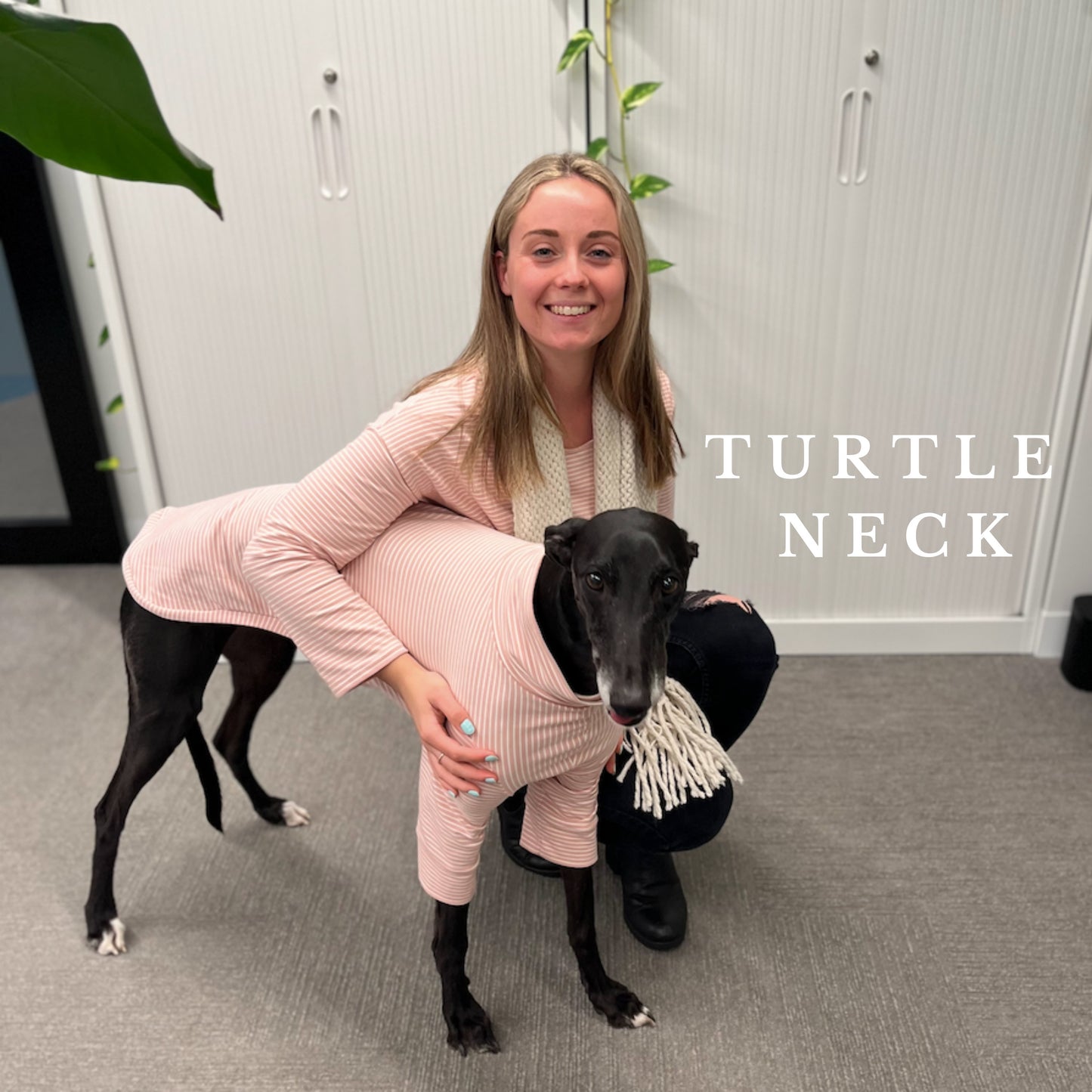 SMALL Dog Turtle Neck T-shirt (1-3)