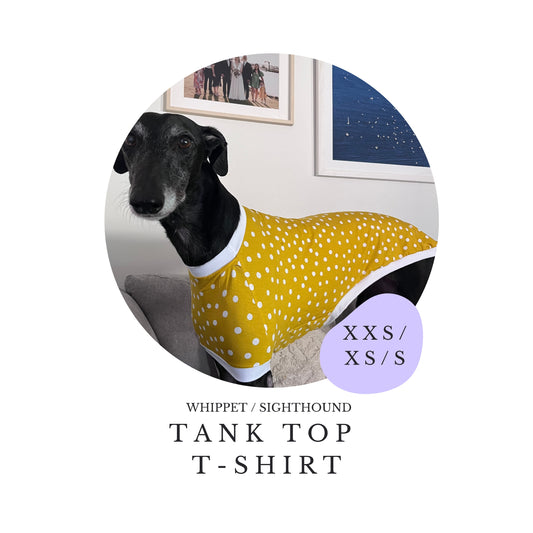 XXS/XS/S Whippet Tank Top T-shirt