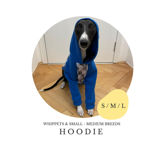 S/M/L Whippet Hoodie / Jumper
