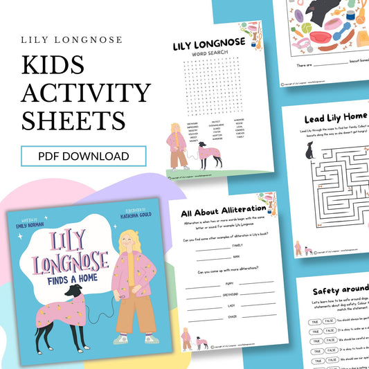 Kids Activity Sheets